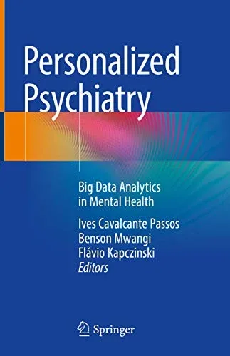 Capa do livro Personalized Psychiatry: Big Data Analytics in Mental Health, editora Springer Nature